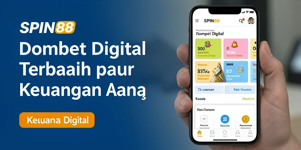 Interface SPIN88 yang sederhana dan intuitif untuk Dompet Digital.