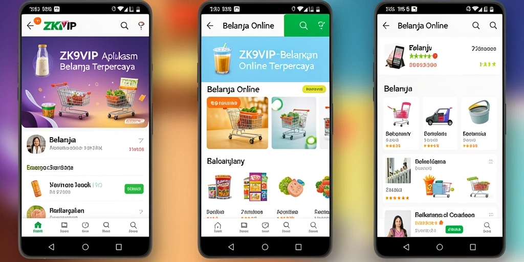 Antarmuka ZK9VIP yang simpel dan user-friendly.